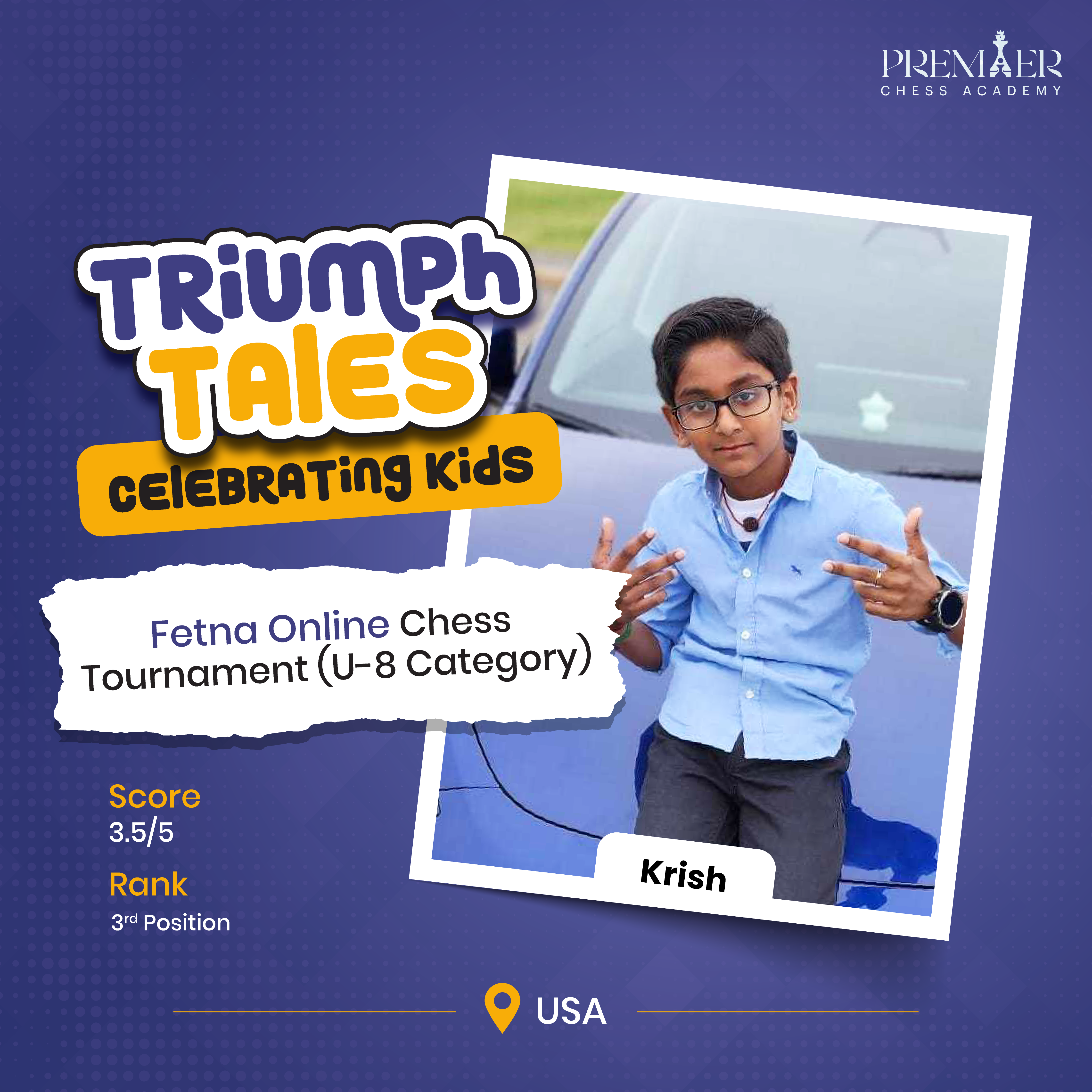 Triumph Tales : Celebrating the Success of Our Young Chess