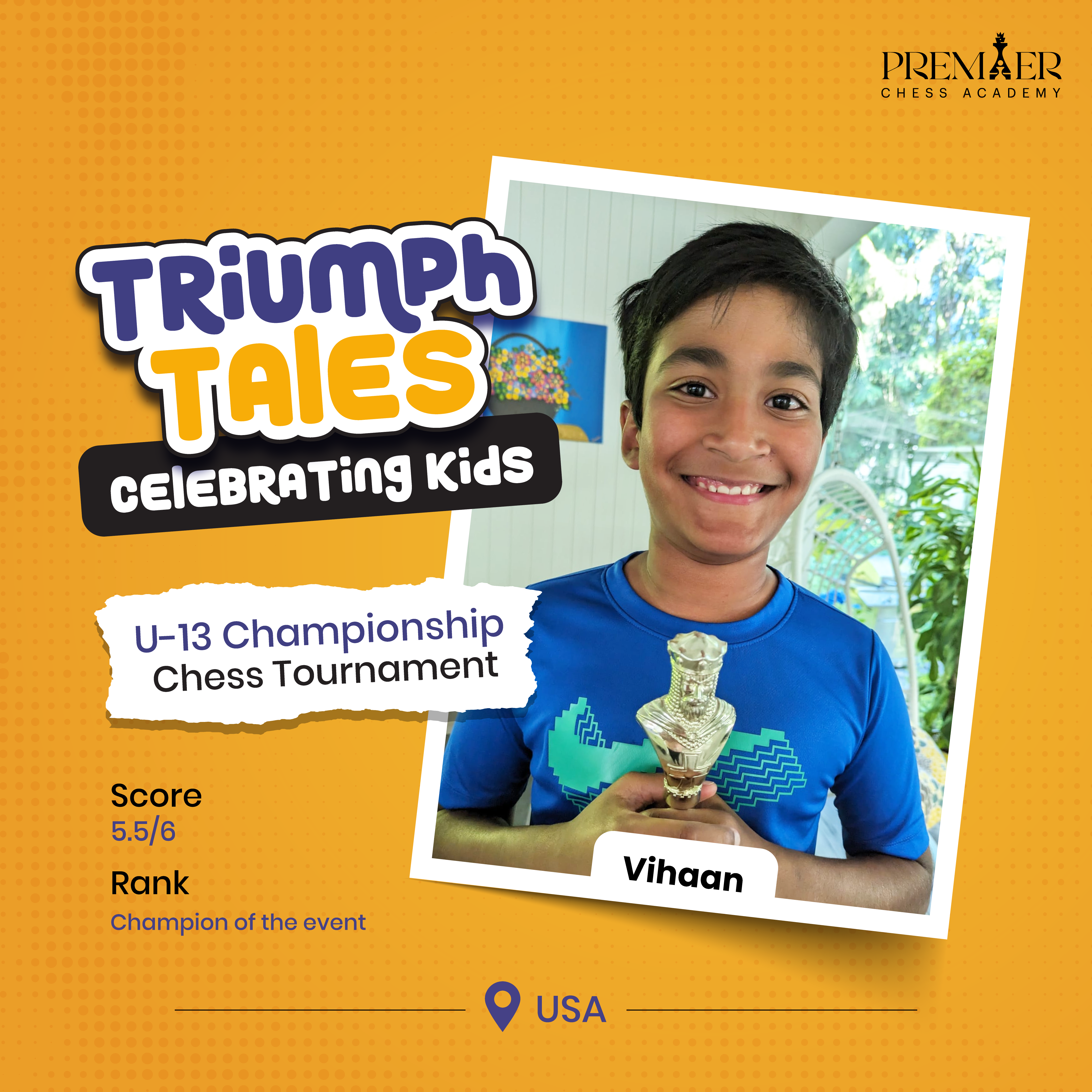 Triumph Tales : Celebrating the Success of Our Young Chess