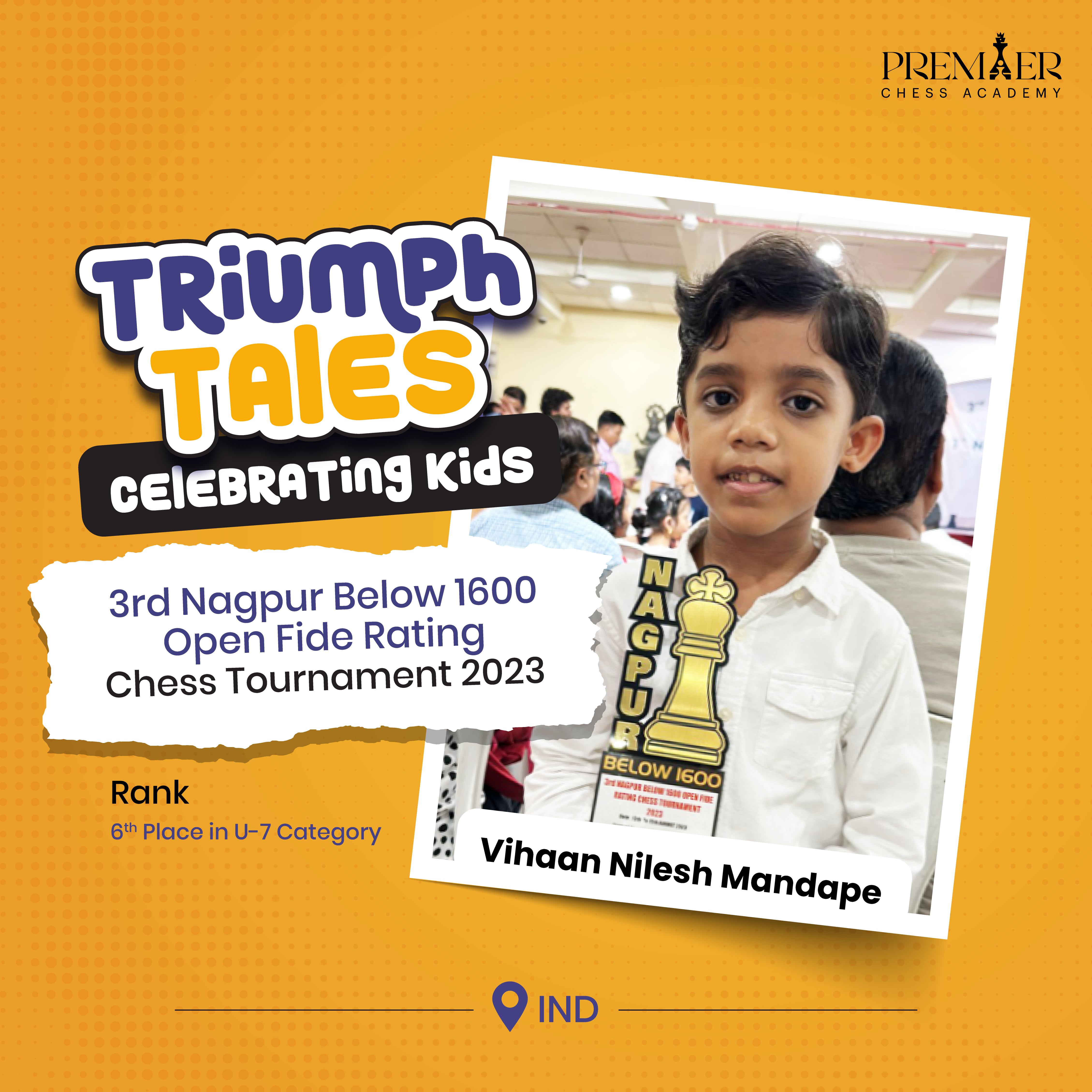 Triumph Tales : Celebrating the Success of Our Young Chess