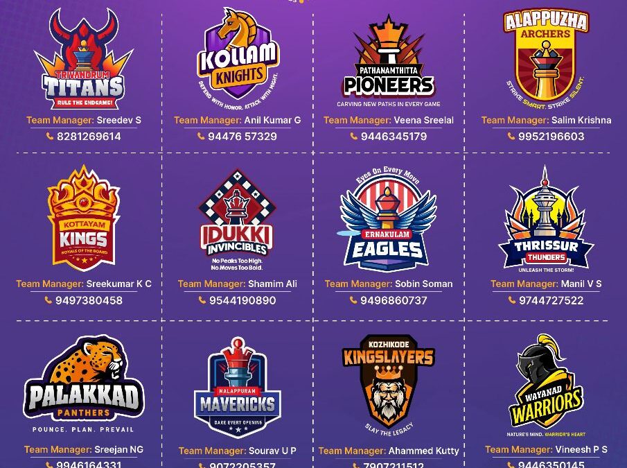 🌟 Be Part of History: Register Now for the Kerala Premier Chess League (KPCL) 2025! ♟️