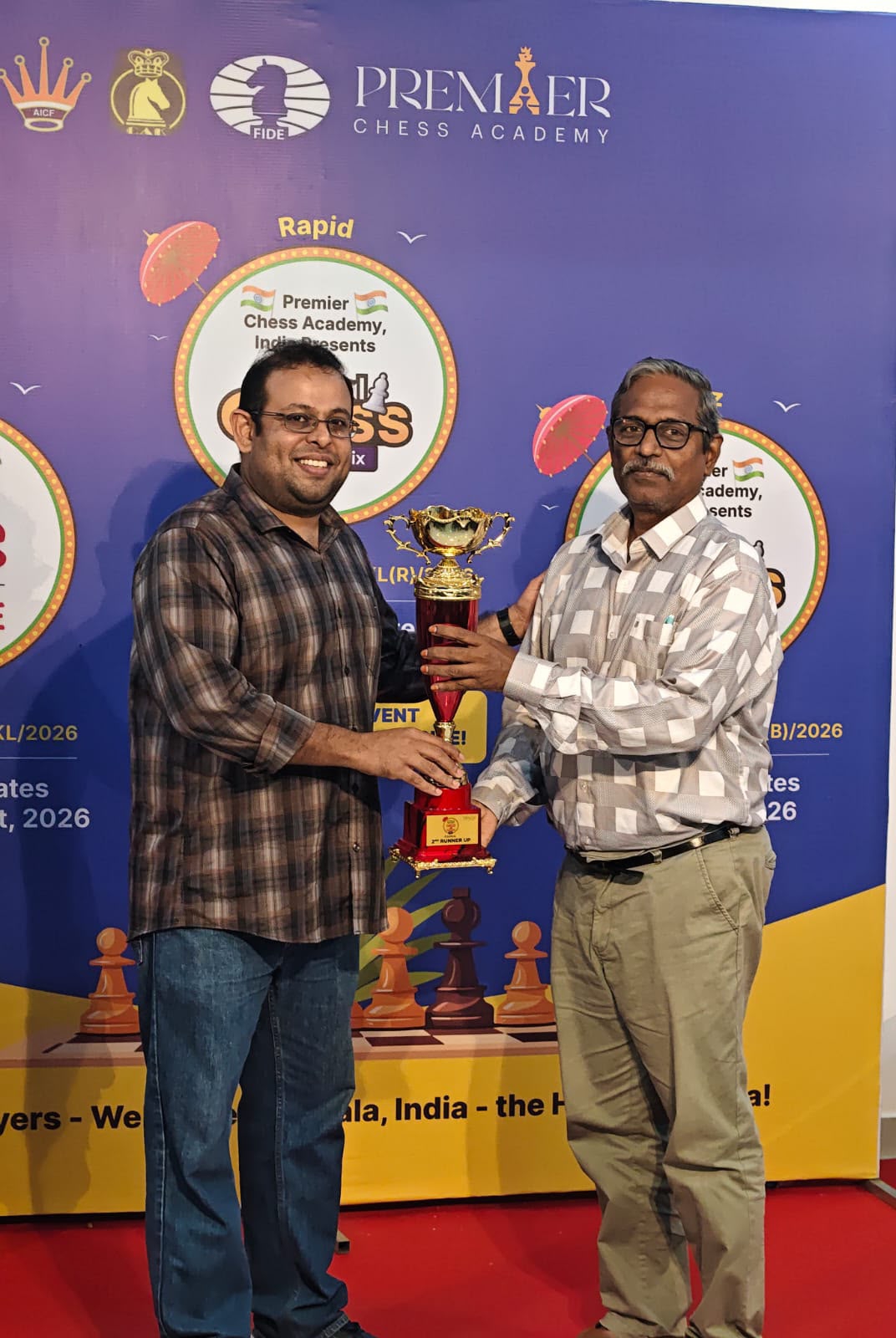 IM Krishnamoorthy Murugan - Chess for Everyone 2.0 Third Place