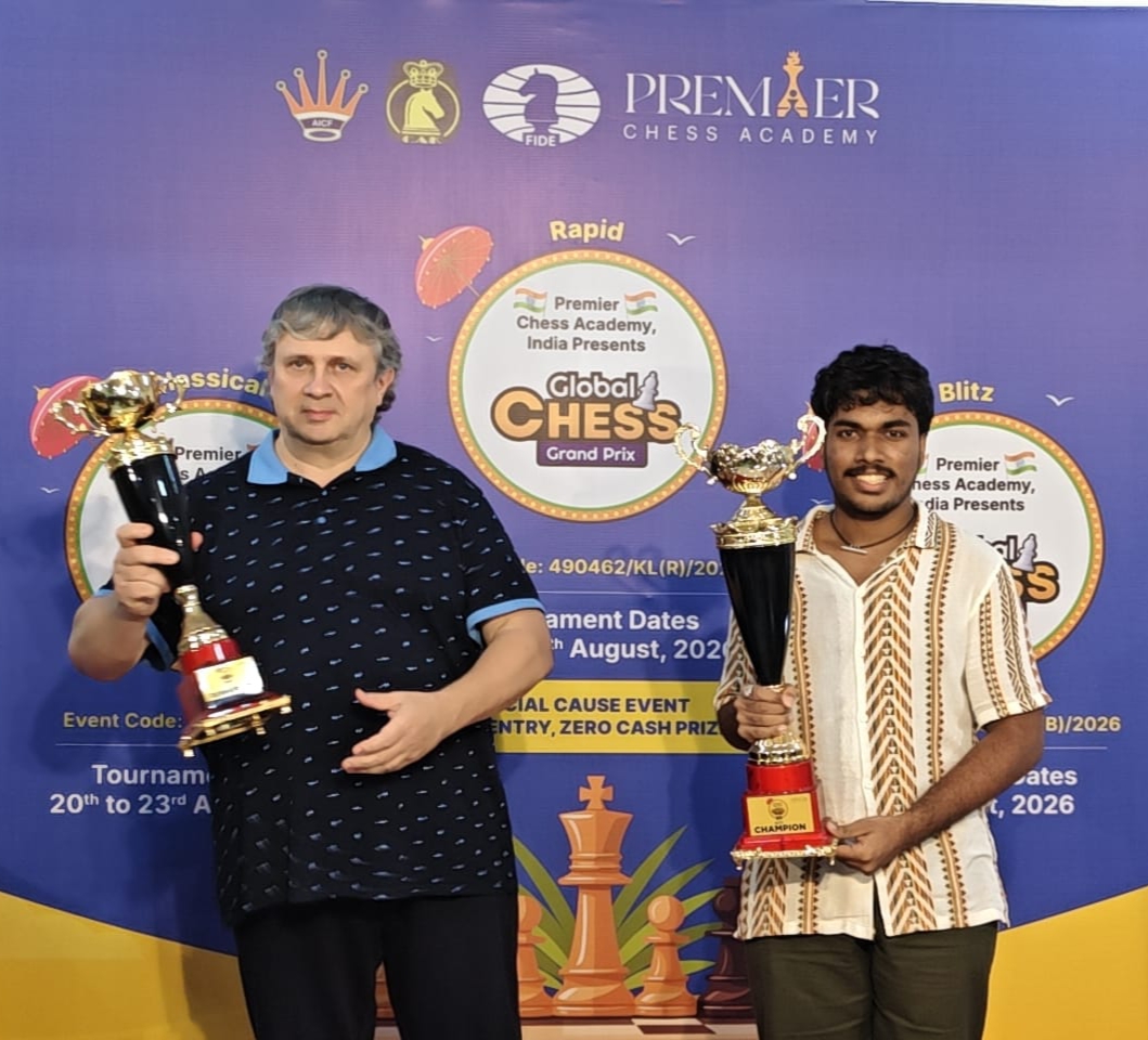 Sidharth Mohan - Blitz Champion