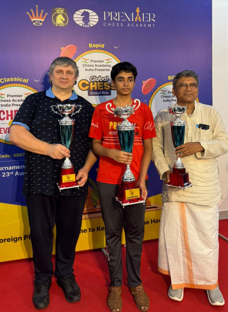 Sidharth Sreekumar - Rapid 1.0 FIDE Champion