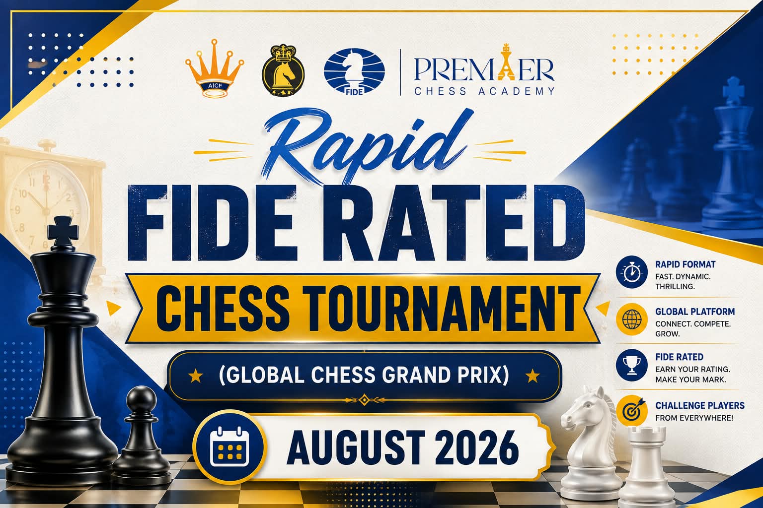 Rapid FIDE Rated Chess Tournament (Global Chess Grand Prix ...