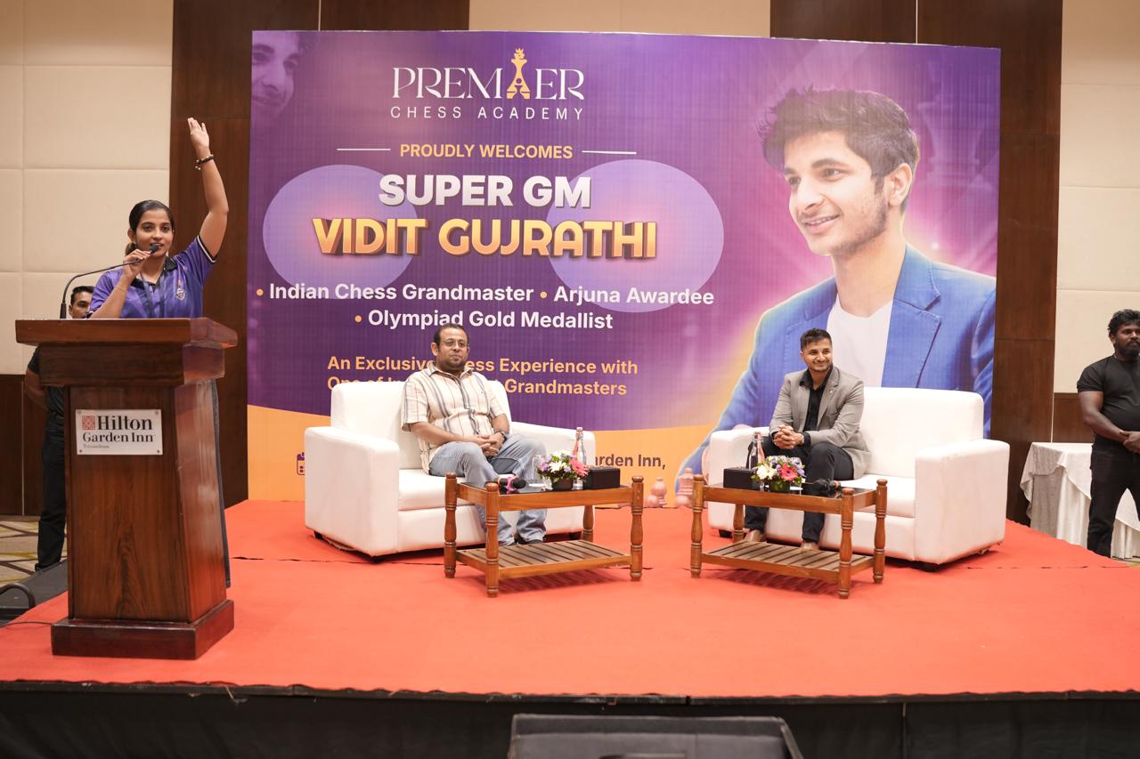 Super GM Vidit Gujrathi at Chess for Everyone 3.0